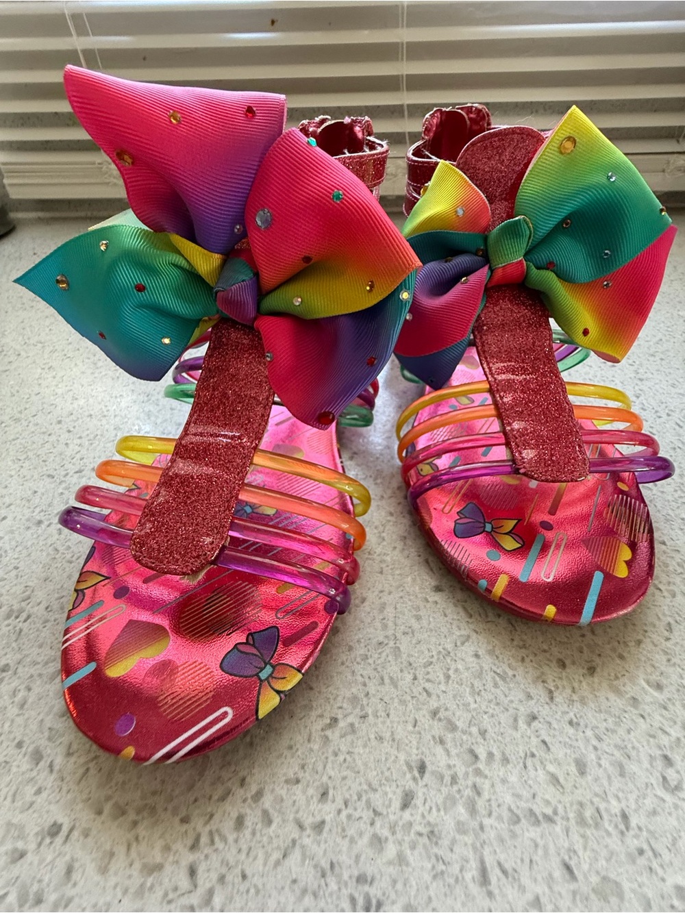 Nickelodeon JoJo SiwaStyle Multi Strap Gladiator Sandals